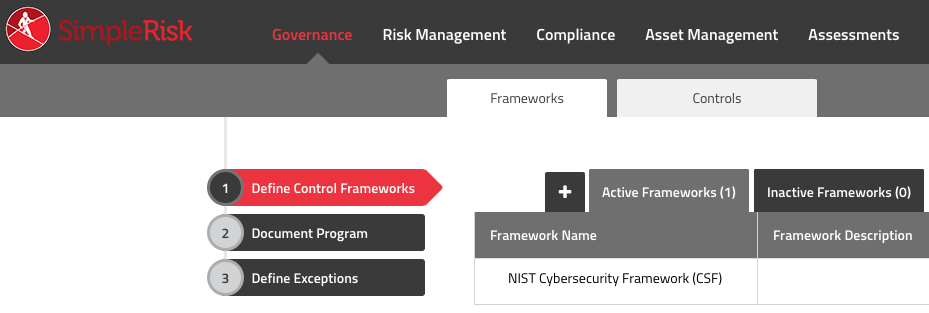 NIST Cybersecurity Framework in Governance