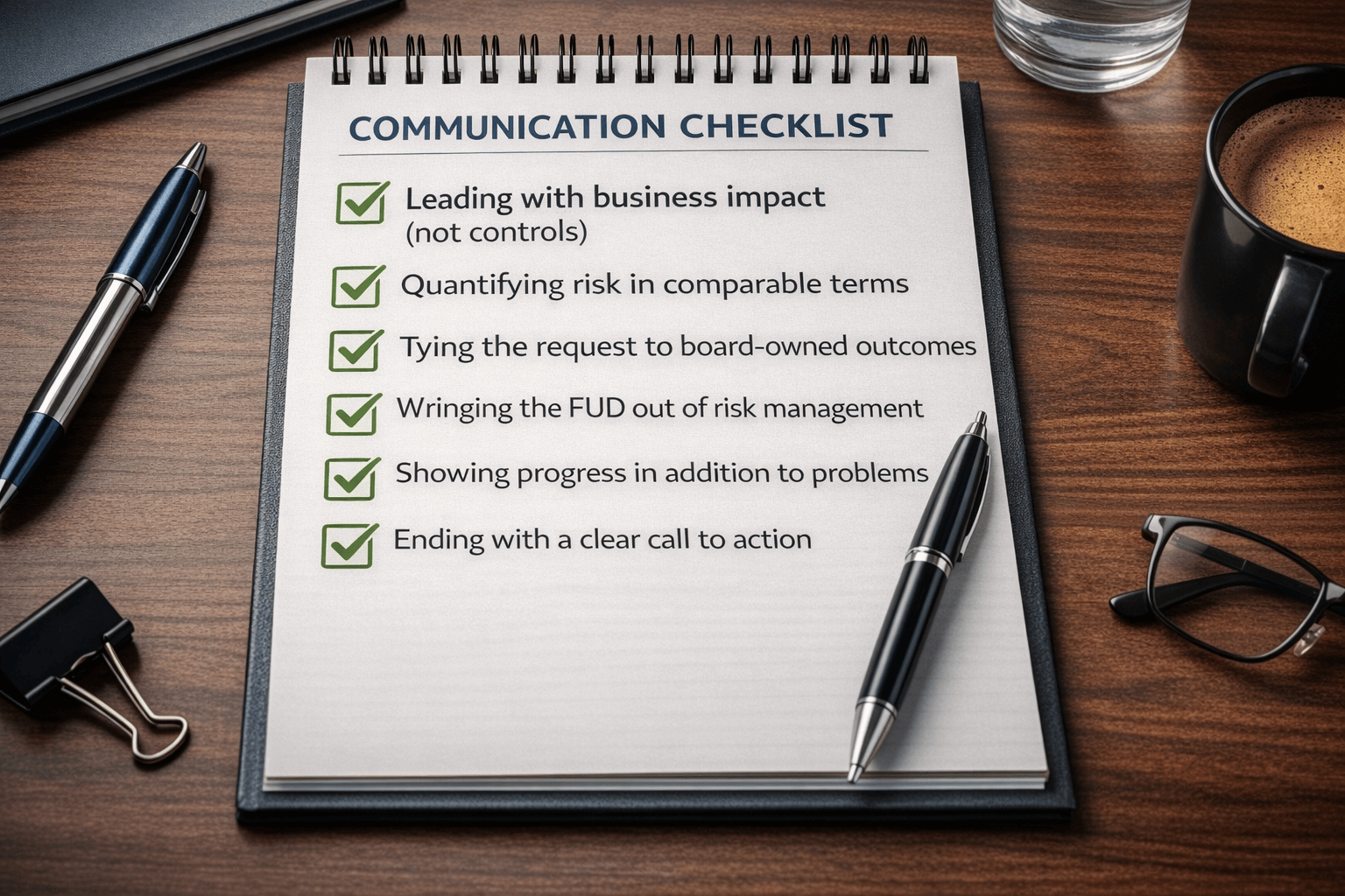 Communication Checklist