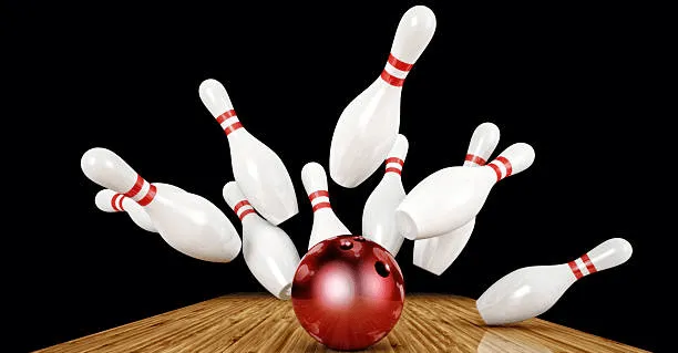 A bowling ball disrupting the pins like SimpleRisk does to GRC