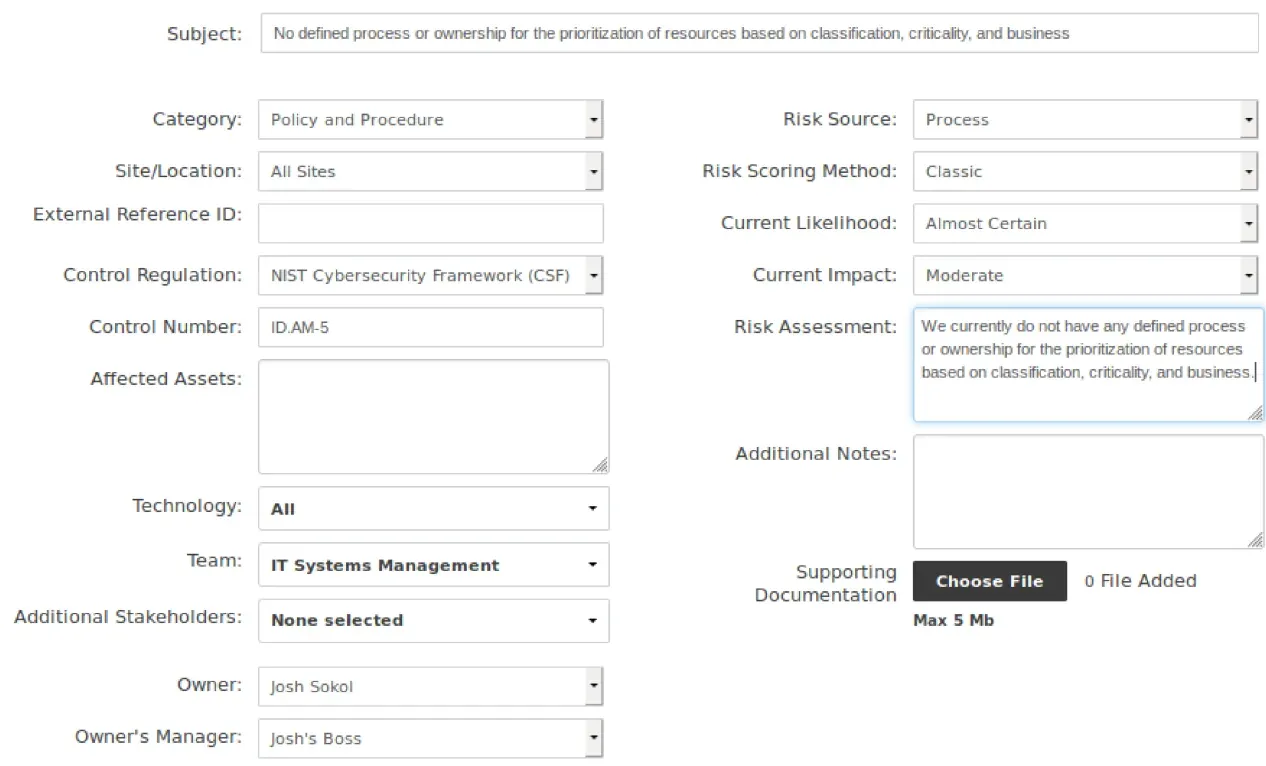 Assess Your Organization's Cybersecurity Maturity