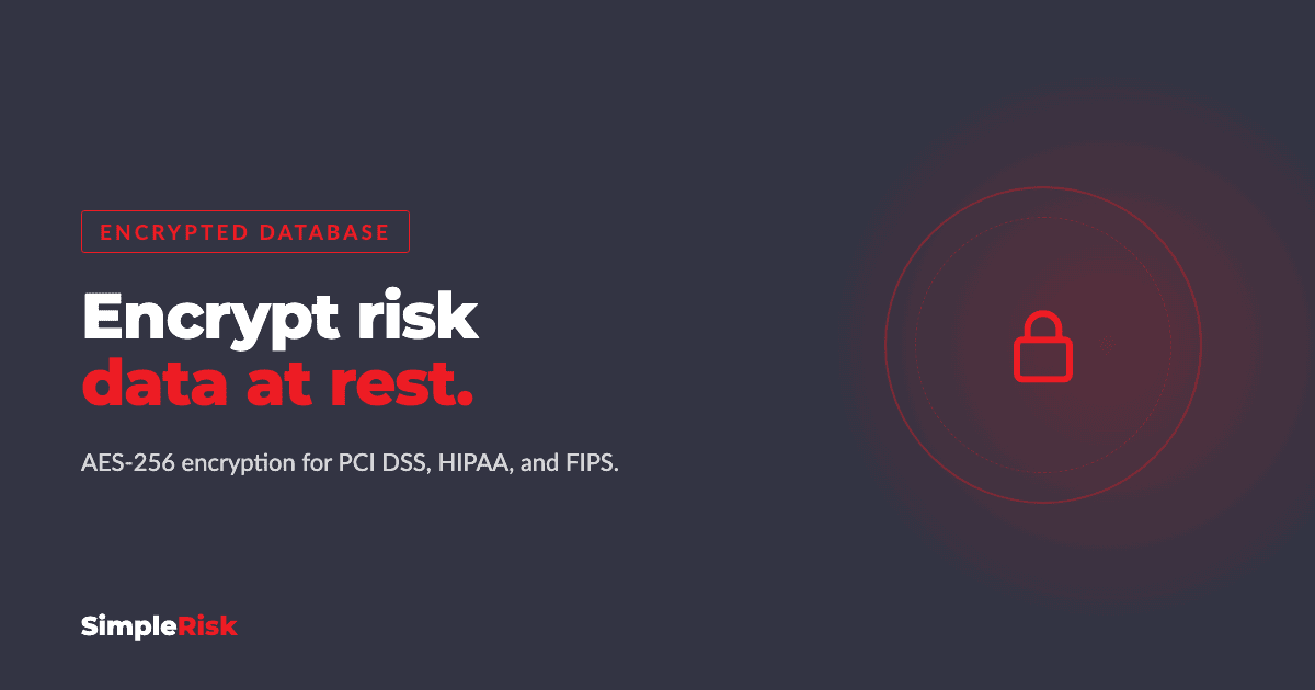Encrypted Database | SimpleRisk